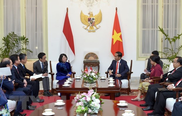 Phó Chủ tịch nước hội kiến Tổng thống và Phó Tổng thống Indonesia