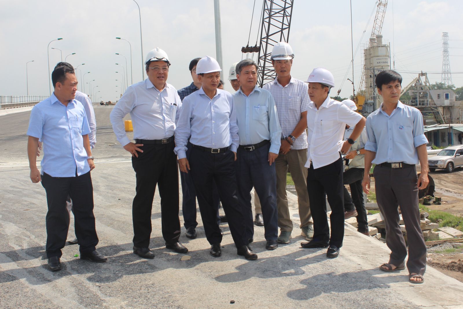 Long An: Deputy Minister of Transport - Nguyen Nhat works with Long An province on NH 1 bypass