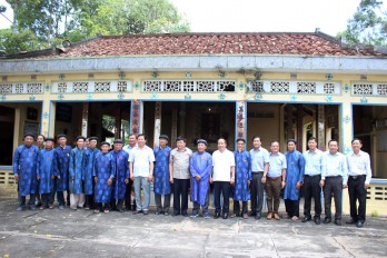 General Director of VOV – Nguyen The Ky visits and works in Can Duoc district