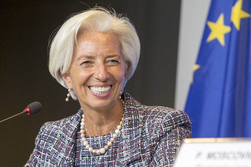 Tân Chủ tịch Ngân hàng Trung ương châu Âu - Christine Lagarde. Ảnh: Europarl