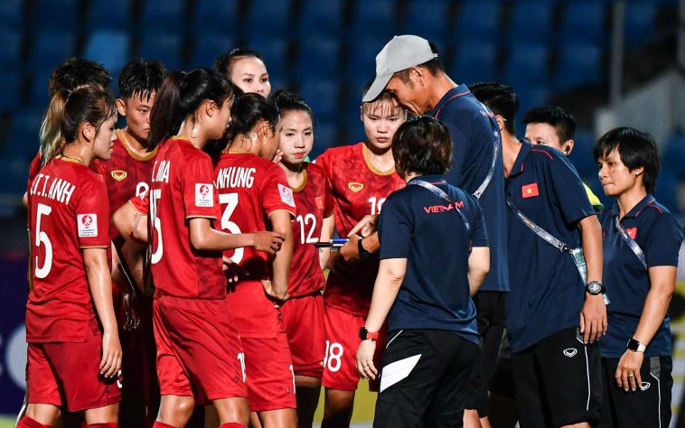 U19 nữ Việt Nam dừng bước đáng tiếc ở giải U19 nữ châu Á 2019. (Ảnh: AFC). 