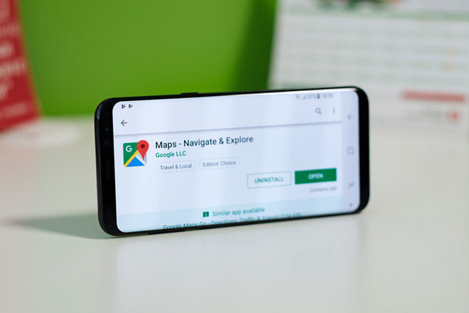 Google Maps cập nhật tính năng mới giúp tự động dịch sang ngôn ngữ địa phương. Ảnh: Chụp màn hình