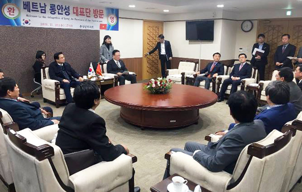 Meeting with the Chungcheongnam Provincial Council