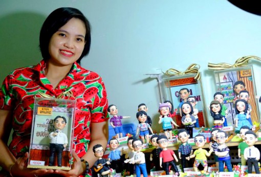 Chậu Hoa Đất sét  Mô hình ngôi nhà quê  Hoa đất sét  Hoa giấy lụa Bình  Tiên