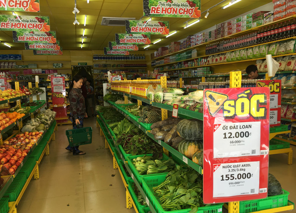 Long An tháng 11/2019: Tổng mức bán lẻ hàng hóa và doanh thu dịch vụ đạt trên 7.600 tỉ đồng
