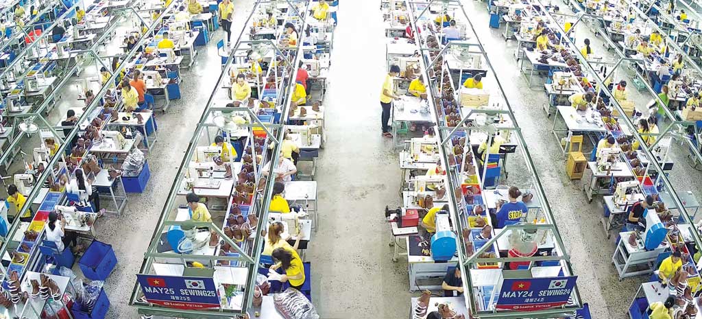 Long An - Strong "brand" in attracting investment In Long An, FDI enterprises have a good production environment and do their business more and more effectively