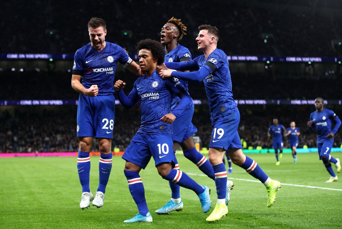 Willian lập cú đúp giúp Chelsea của Lampard đánh bại Tottenham 2-0