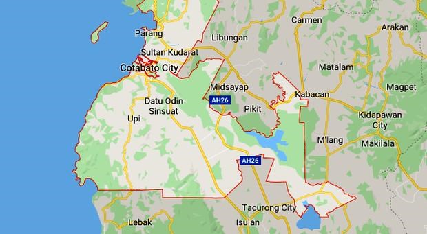 Blasts injure 22 people in southern Philippines The blasts occurred in Cotabato city in Maguindanao and the nearby town of Libungan in Cotabato province. (Image from Google Maps)