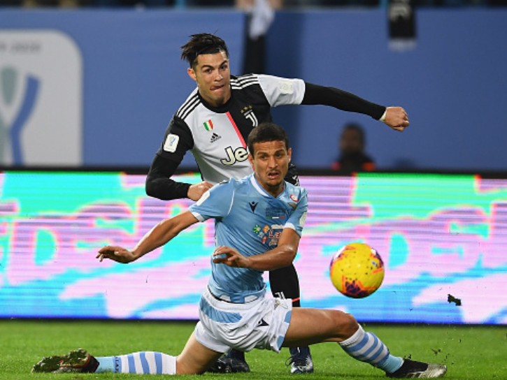 Ronaldo im tiếng, Juventus thua đậm Lazio ở trận tranh Siêu cúp Italia