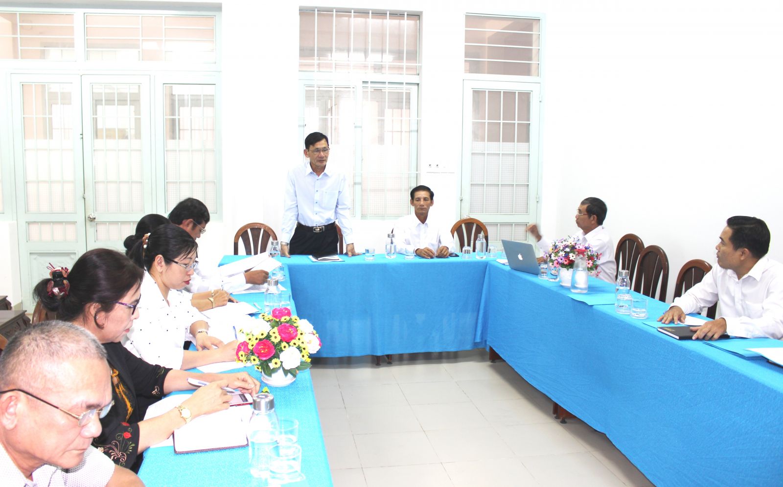 Steering Committee of Conclusion 61 - Long An province learns experiences in Tay Ninh province