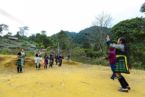 Mong ethnic people celebrate New Year Illustrative image (Photo: VNA)
