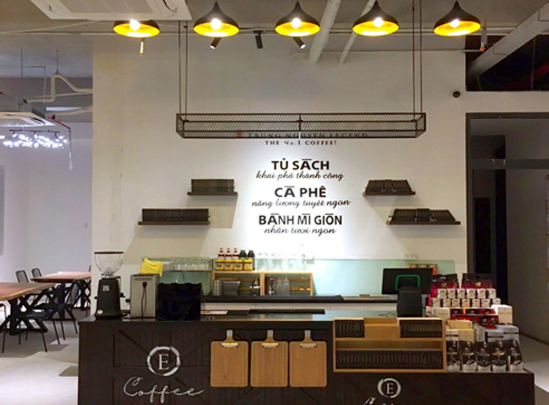 Quán café Trung Nguyên E-Coffee đầu tiên tại Bến Lức, Long An ra mắt ngày 25/12/2019 tại Thắng Lợi Central Hill Bến Lức