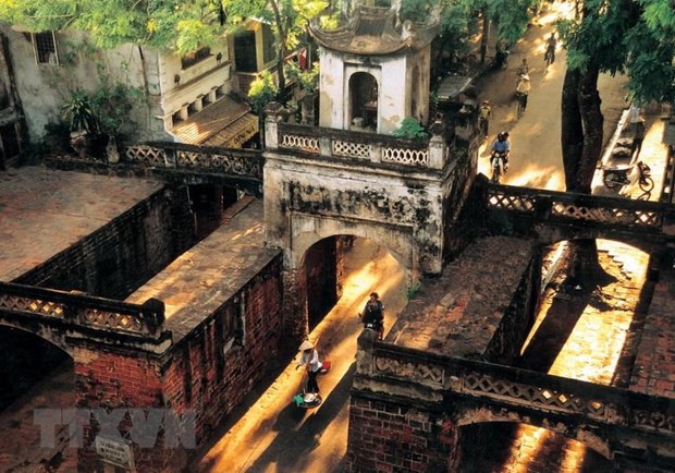 Heritages prove to be driver of Hanoi’s tourism development Quan Chuong Gate, a national relic site in Hanoi (Photo: VNA)