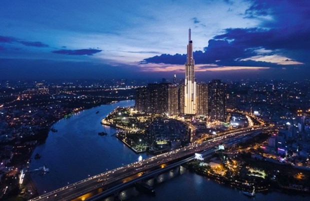 Forbes announces 100 largest firms in Vietnam for first time A view of Vingroup's Vincom Centre Landmark 81 in HCM City (Photo: forbesvietnam.com.vn)