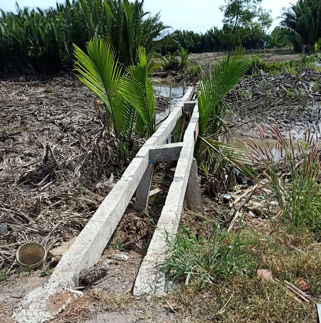 Vụ việc 'Xây cầu trái phép, chính quyền địa phương kiên quyết bắt tháo dỡ' ở xã Phước Vĩnh Đông, huyện Cần Giuộc: Xử phạt vi phạm hành chính là đúng quy định của pháp luật Cây cầu anh Nguyễn Văn Thiện xây qua kênh Bào Sình để đi vào nhà