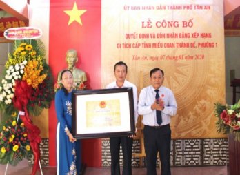 Quan Thanh De temple ranked as provincial-level relic