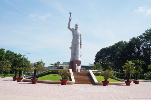 Historical monument of Duc Hoa Crossroads