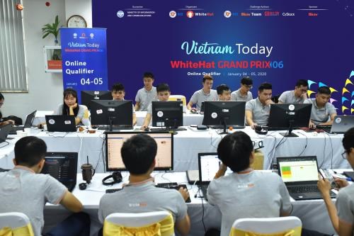 Hanoi to host int’l cyberspace safety contest final next month The final round of the WhiteHat Grand Prix 06 is scheduled to take place in mid-February in Hanoi (Photo: Ministry of Information and Communications)