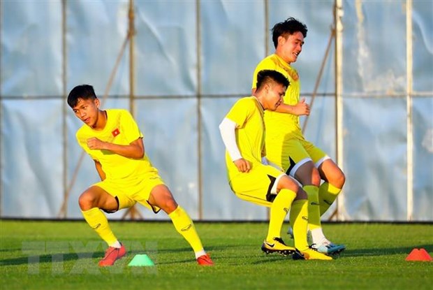 U23 Việt Nam chỉ có một buổi tập trước khi đấu với Triều Tiên