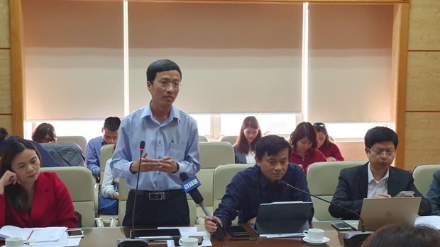 Bộ Y tế tổ chức cuộc họp khẩn cấp ban chỉ đạo phòng chống dịch bệnh nguy hiểm và mới nổi. (Ảnh: PV/Vietnam+)