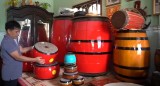 Giữ nghề làm trống Bình An