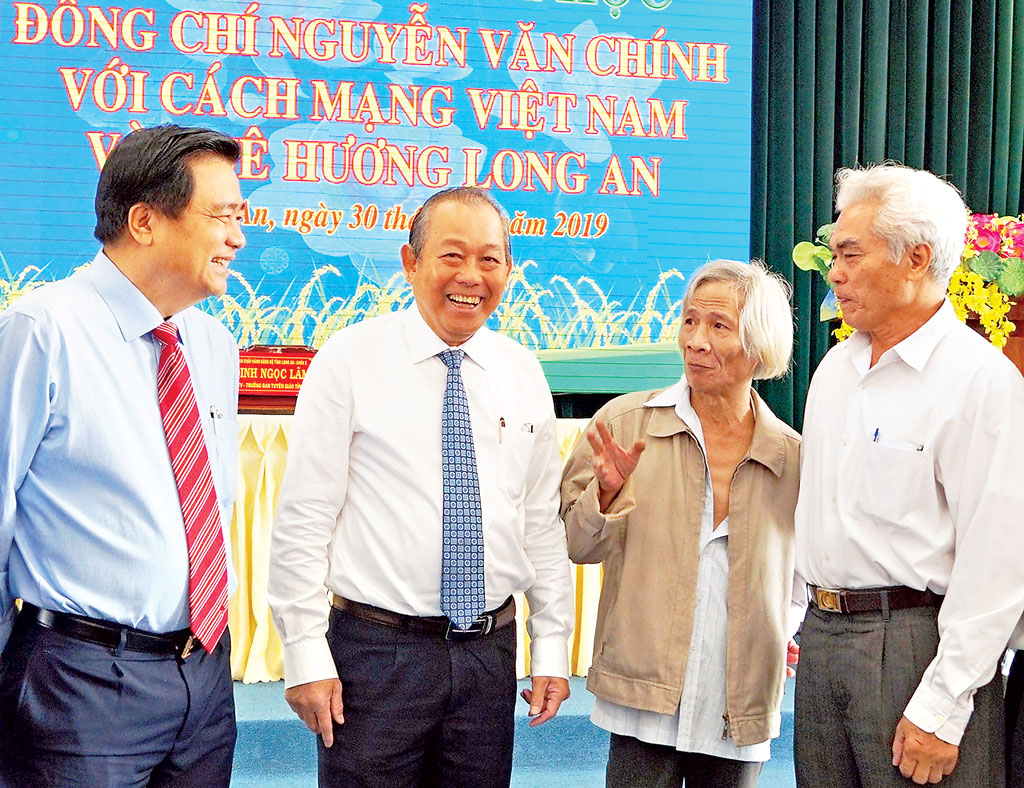 Đồng chí Nguyễn Văn Chính - Vị Bí thư tuyệt vời của đất và người Long An