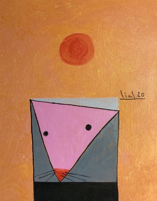 Rat, a painting by Tao Linh.