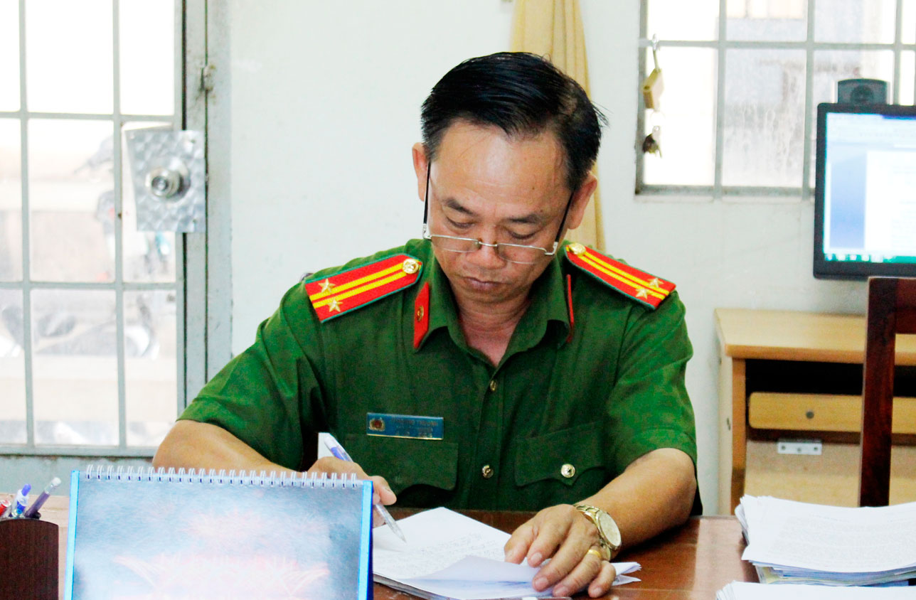Trung tá Lê Hoàng Thương 