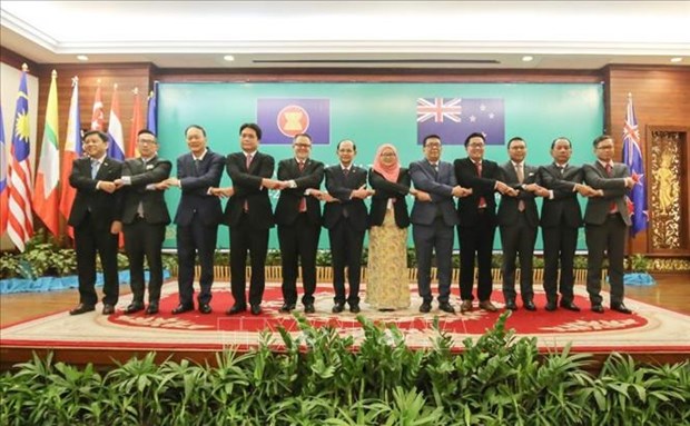 27th ASEAN – New Zealand Dialogue takes place in Cambodia Participants at the dialogue (Photo: VNA)