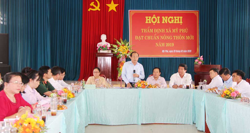 Giám đốc Sở Nông nghiệp và Phát triển nông thôn tỉnh - Nguyễn Thanh Truyền phát biểu tại buổi làm việc