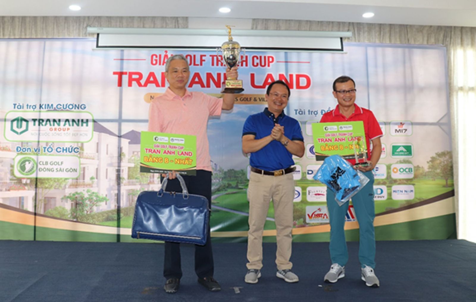 Giải golf Cúp Trần Anh Land đã tìm ra được những golfer xuất sắc