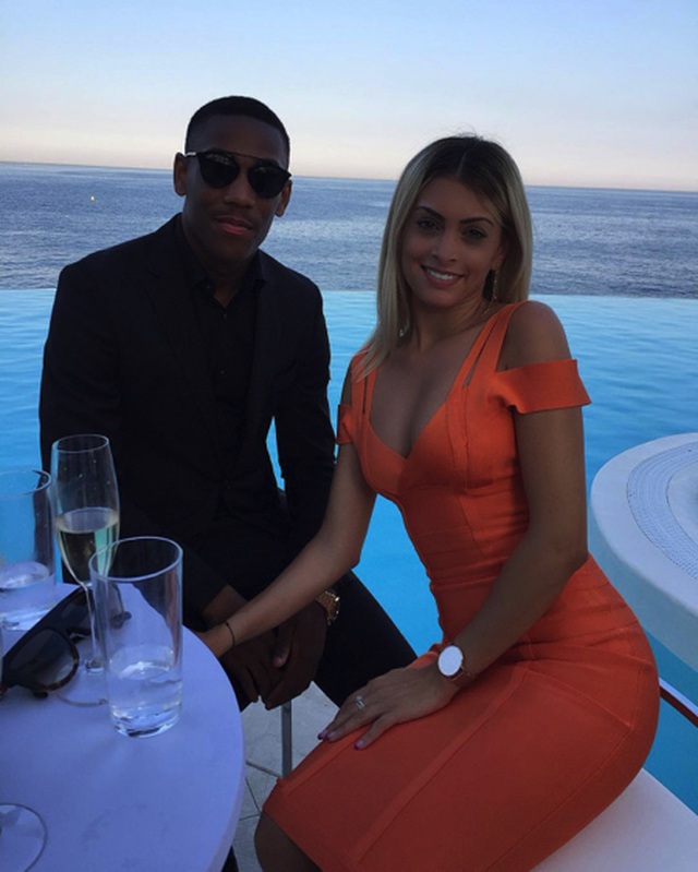 Melanie và Anthony Martial đã có với nhau hơn ba năm gắn bó hạnh phúc