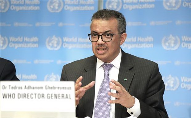 Tổng Giám đốc Tổ chức Y tế thế giới (WHO) Tedros Adhanom Ghebreyesus. (Nguồn: THX/TTXVN)