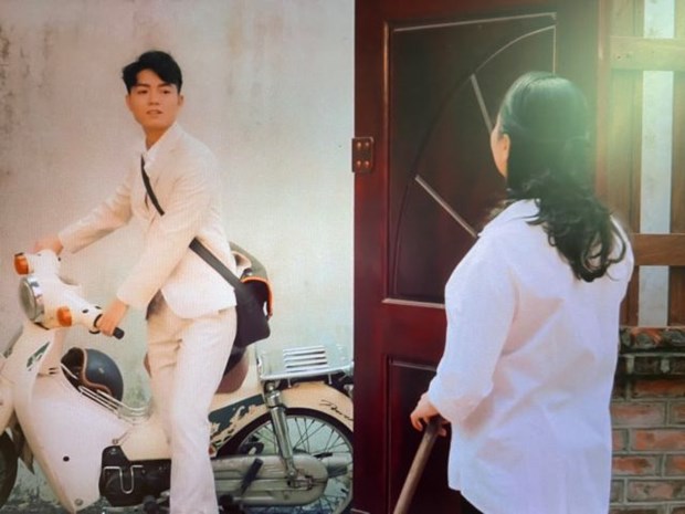 A scene in a video posted on Xam Ha Thanh's Youtube channel. (Photos taken from Youtube)