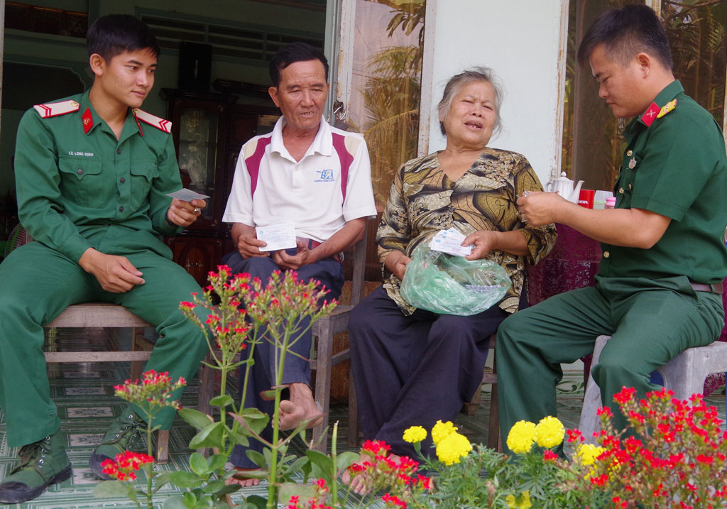 Bảo hiểm y tế quân nhân đã đồng hành với thân nhân Trung úy Nguyễn Đình Nghiệp trong suốt 14 năm qua