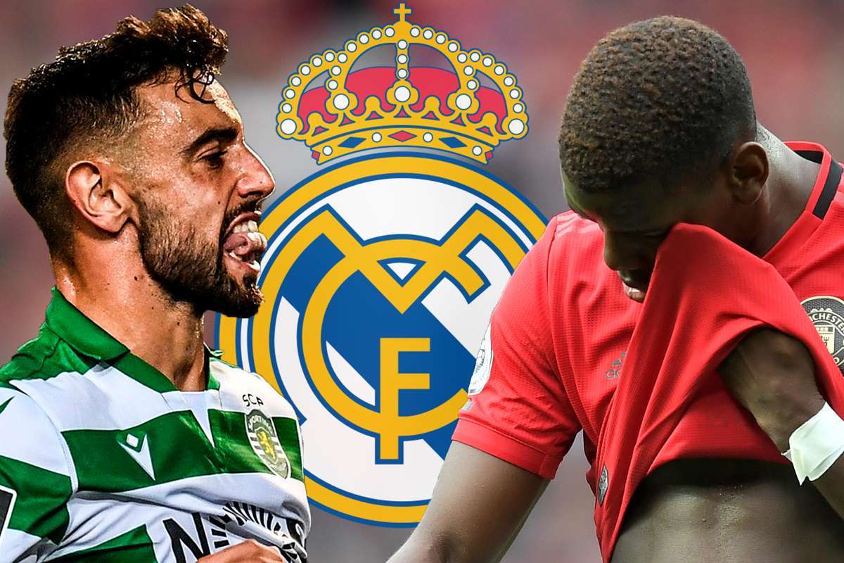 Zidane muốn mua Pogba thay vì Bruno Fernandes