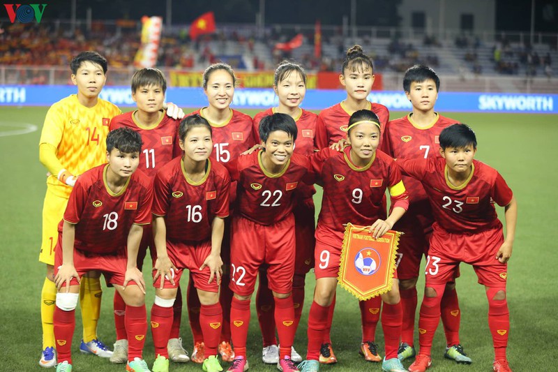 ĐT nữ Việt Nam vẫn đứng đầu khu vực Đông Nam Á trên BXH FIFA. (Ảnh: Ngọc Duy)
