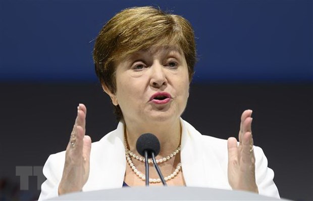 Tổng Giám đốc IMF, bà Kristalina Georgieva. (Nguồn: AFP/TTXVN)