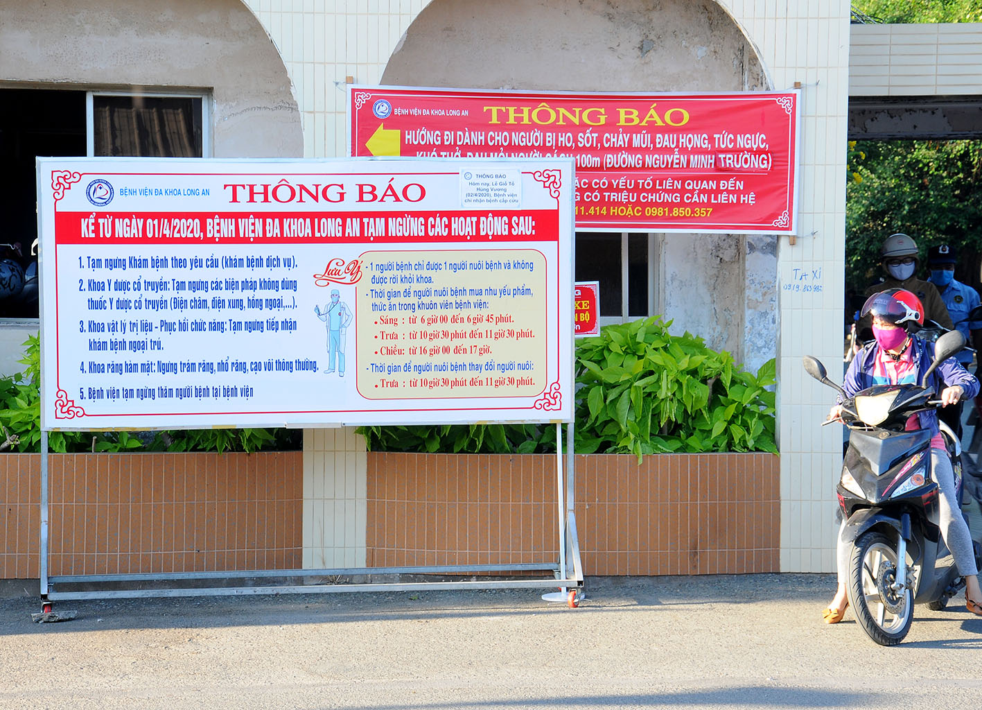 Bệnh viện Đa khoa Long An tạm ngưng hoạt động của Khu Khám bệnh theo yêu cầu