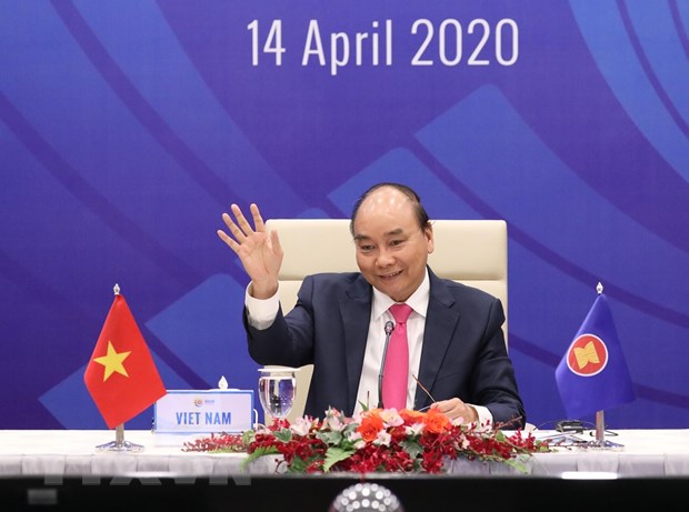 Thủ tướng Nguyễn Xuân Phúc, Chủ tịch ASEAN 2020 phát biểu bế mạc. (Ảnh: Thống Nhất/TTXVN)