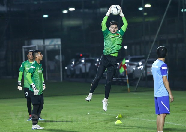 Đặng Văn Lâm có thể không dự AFF Cup 2020 vì phải ở lại câu lạc bộ Muangthong United đá Thai League 2020. (Ảnh: Nguyên An/Vietnam+)