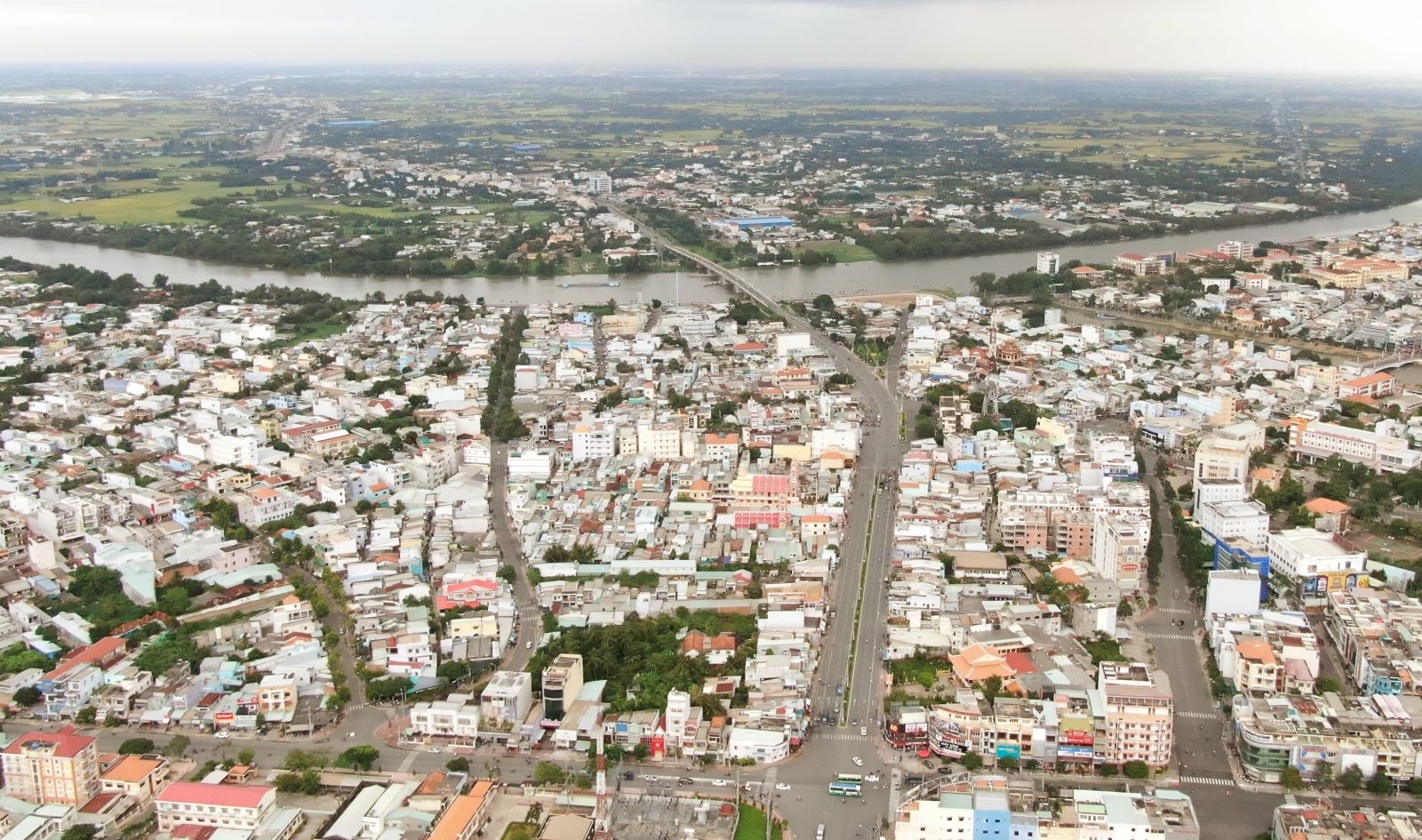 Long An today A corner of Tan An city today