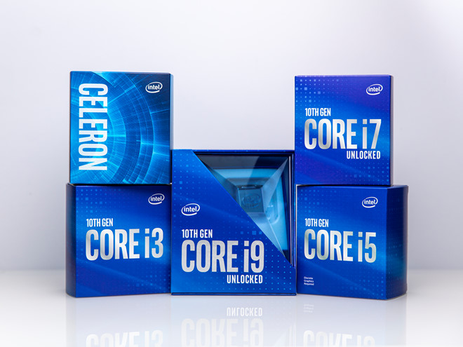 Intel vừa chính thức giới thiệu bộ xử lý Intel Core S-series thế hệ thứ 10. Ảnh: Intel