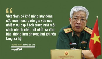 Thượng tướng Nguyễn Chí Vịnh kể chuyện quân đội chống “giặc” Covid-19