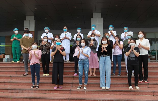 No new community COVID-19 cases reported in Vietnam for 19 straight days To date, 221 patients have been given the all-clear. (Photo: VNA)