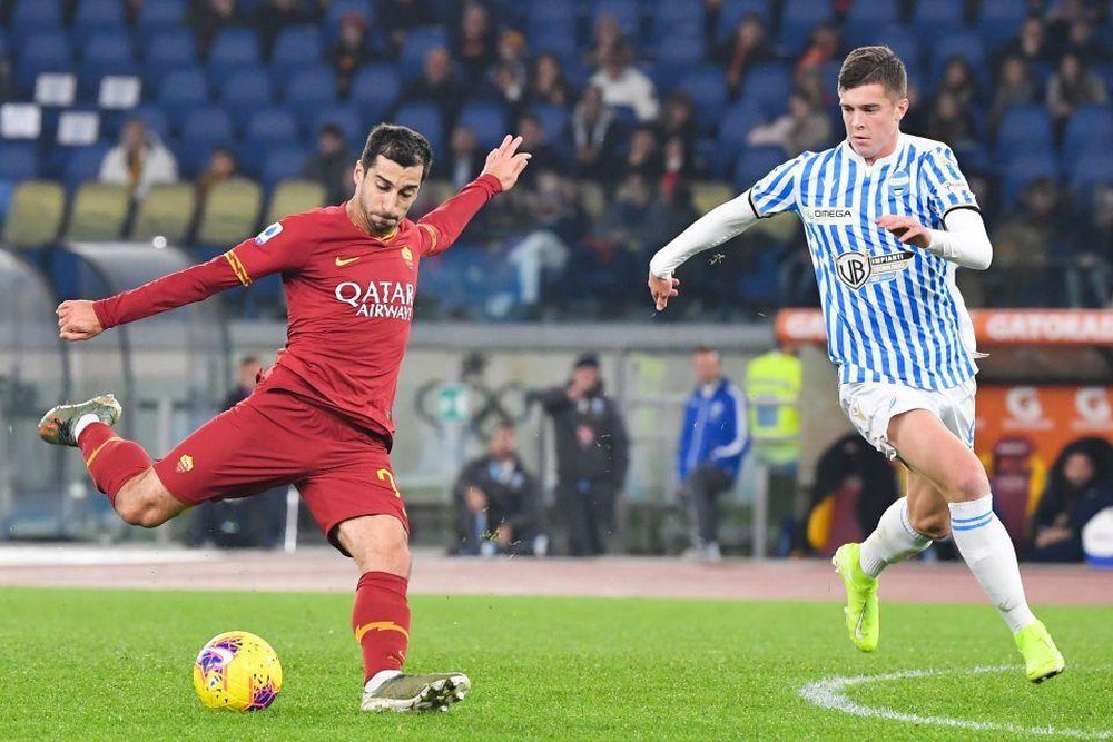 Mkhitaryan chơi tốt trong màu áo AS Roma