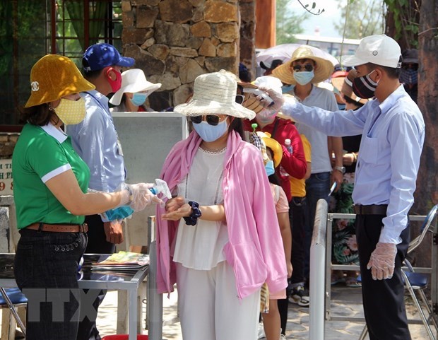 At a tourist site in Phu Yen (Photo: VNA)