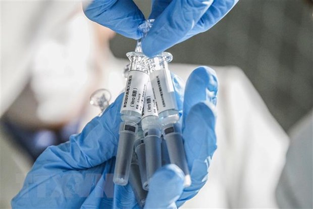 Vắcxin phòng COVID-19 được thử nghiệm tại phòng thí nghiệm ở Bắc Kinh, Trung Quốc ngày 16/3/2020. (Ảnh: THX/ TTXVN)