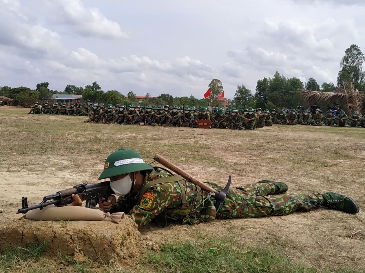 Chiến sĩ mới tích cực học tập, rèn luyện nâng cao trình độ quân sự, nghiệp vụ, đáp ứng yêu cầu nhiệm vụ trong mọi tình huống