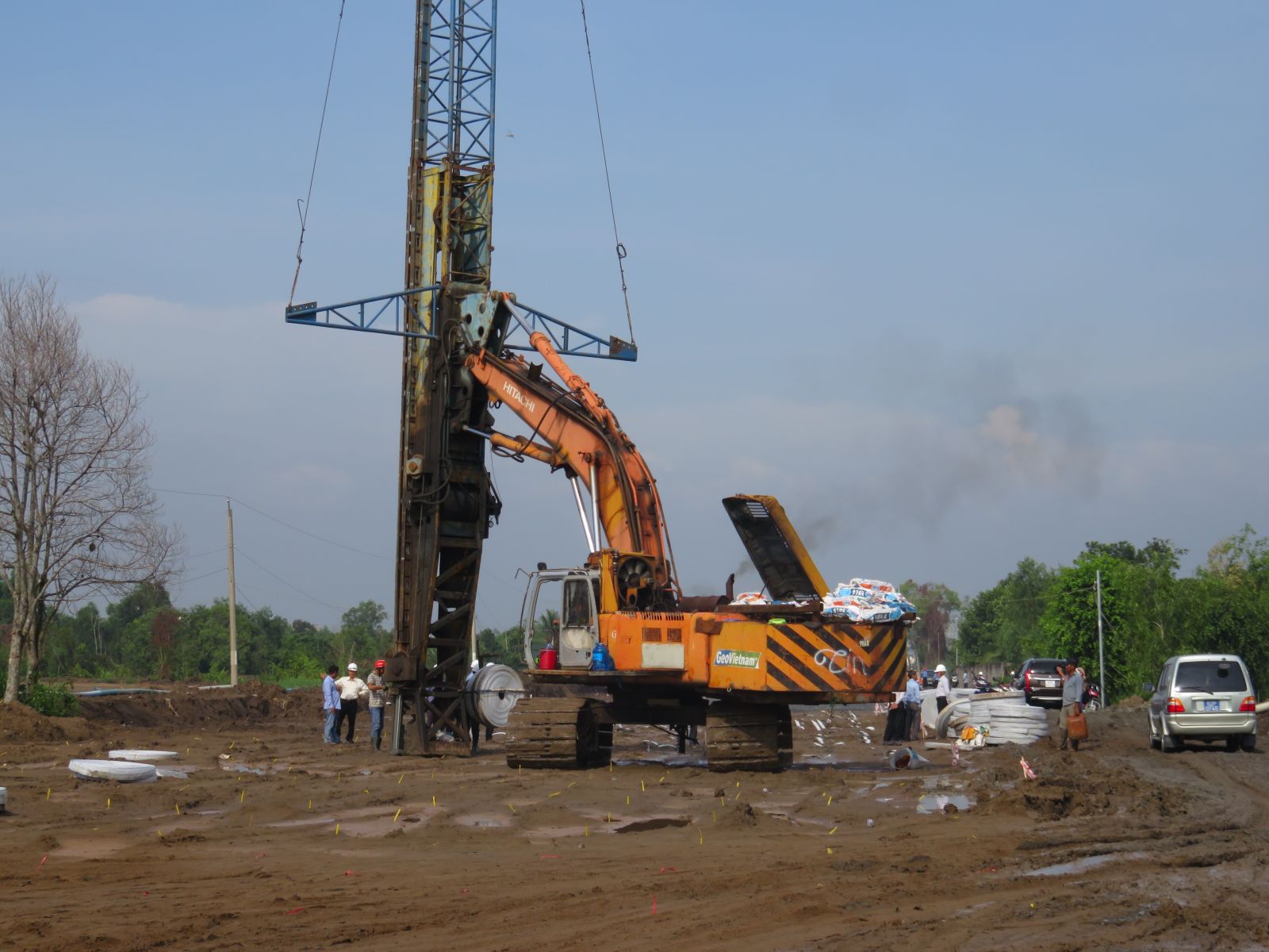 Huu Thanh IP is under construction, striving to attract investors to directly produce in the third quarter of 2020.